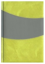 Notes Madera seledynowy/szary