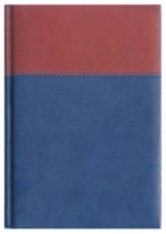 Notes Napoli bordowy/niebieski
