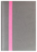 Notes Padwa popielaty/różowy