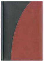Notes Verona czarny/bordowy