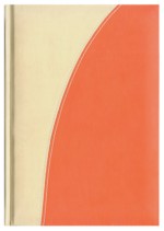 Notes Verona kość słoniowa/pomarańczowy